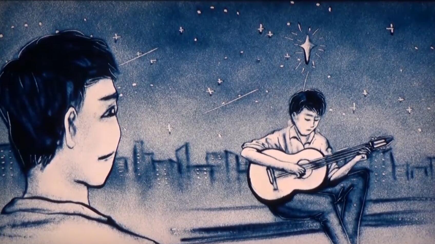 深夜睡不着的时候不妨听听,《今夜只有一颗星》。